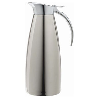 Stainless Steel Jug 1.0L Tilt Lid Pouring & Keeps Beverages Hot 6 Hour 1Pcs