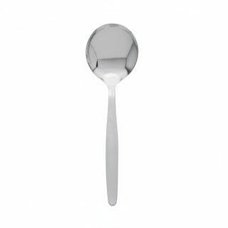 Economy Round Soup Spoons Stainless Steel Spoon for Soup, Dinner, Kitchen, Cutlery Spoons Set - Pack of 12/ 300