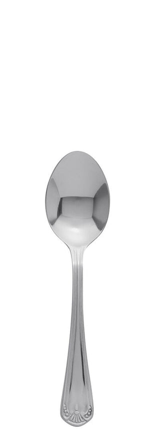 Stainless Steel Tea Spoon, Jesmond Parish Style Cutlery, Dishwasher Safe, Classic Dining Design - Pack of 12/ 300