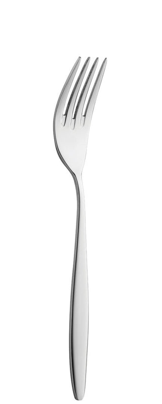 Stainless Steel Table Fork, Teardrop Cutlery Collection, Dishwasher Safe, Polished Finish