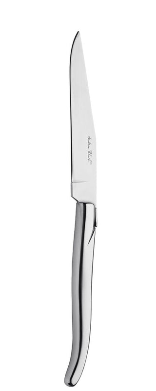 Steak Knife, Laguiole Collection Stainless Steel Handle, Sharp Blade Meat Knives, Steakhouse & Restaurant Use - Set of 12