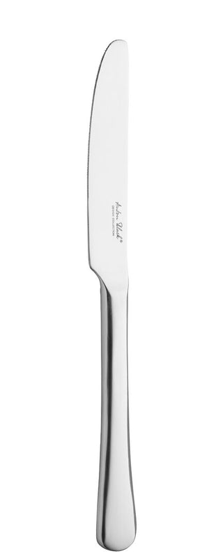 Table Knife, Set of 12 Verdi Collection, Polished Stainless Steel Cutlery Knives , Professional Dining Service