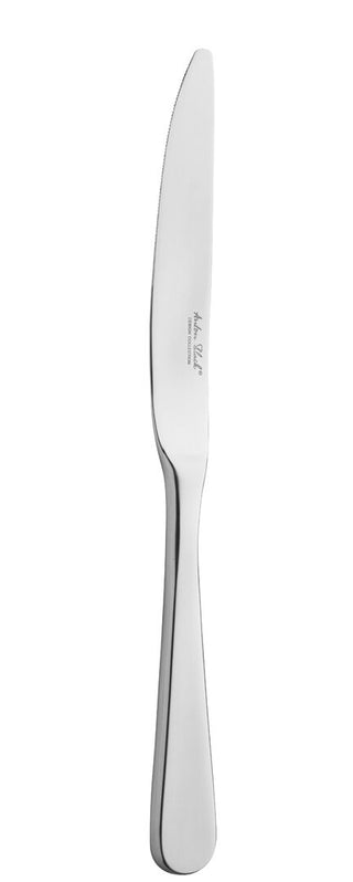 Table Knife, Icon Heavyweight Profile, Polished Stainless Steel Knives, Professional Dining Service - Set of 12