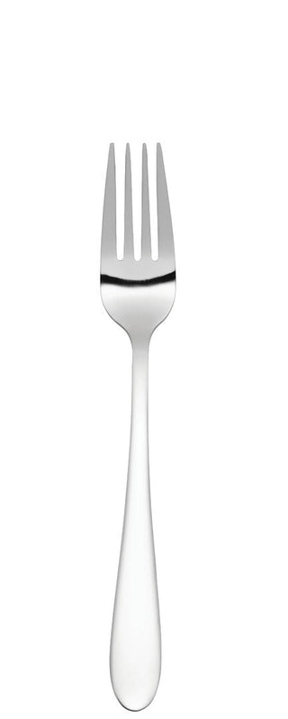 Dessert Fork Set of 12/ 300, Manhattan Collection, Polished Stainless Steel Dinner Table Forks, Dishwasher Safe