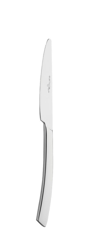 Dessert Knife Set of 12, Alinea Collection Stainless Steel Table Knives, Mirror Polished Finish, Dishwasher Safe