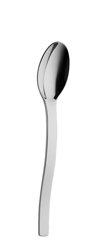 Dessert Spoons Set of 12, Alinea Collection Stainless Steel, Mirror Polished Finish Dining Cutlery Spoon, Dishwasher Safe