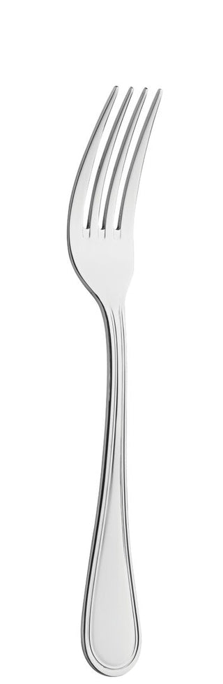 Table Fork, Anser Collection Stainless Steel Dining Forks, Understated Embossed Design, Set of 12