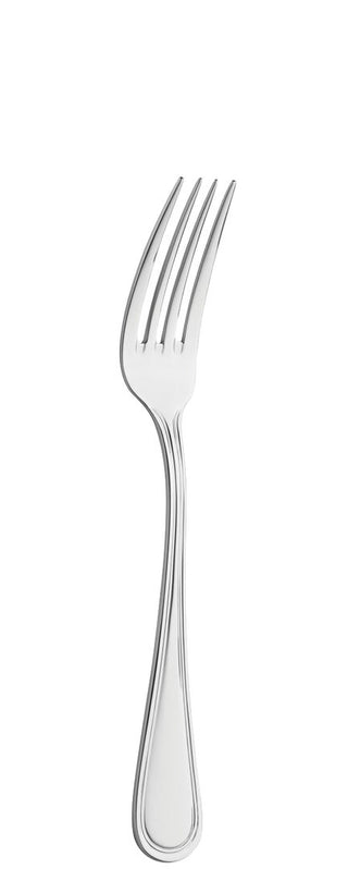 Dessert Fork, Anser Collection Stainless Steel Cutlery Table Forks, Understated Embossed Design - Set of 12