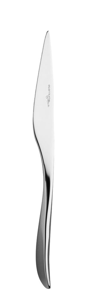Dessert Knife, Petale Collection Stainless Steel Table Knives, Fine Dining Service Cutlery - Set of 12