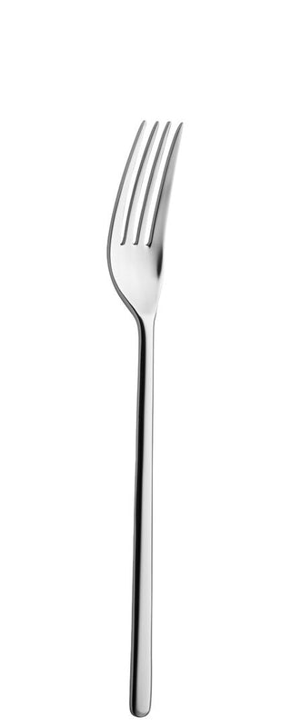 Dessert Fork, X Lo Collection Stainless Steel Cutlery, Slim Contemporary Design, Modern Dessert Service Forks, Box of 12
