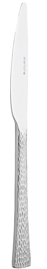 Dessert Knife, Artesia Collection Stainless Steel Cutlery Knives, Textured Handle, Contemporary Cutlery, Box of 12