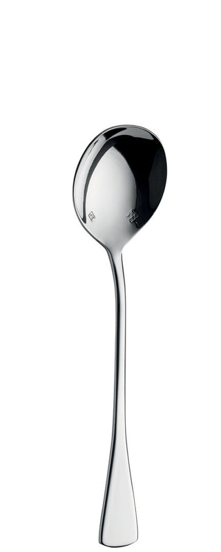 Montano Collection Soup Spoon, Stainless Steel, Polished Finish, Dishwasher Safe, Box of 12