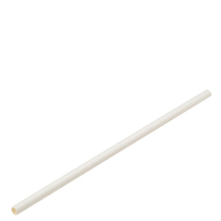 Paper Solid Straw, Green Earth Collection, 8 Inch (20cm), Eco-Friendly, Bar & Restaurant Use, 24 Boxes of 250