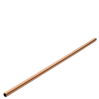 Stainless Steel Copper Cocktail Straw, Straws - Metal Range, Copper Finish, 8.5" (21.5cm), Eco-Friendly, Box of 12