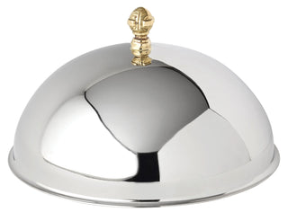 Stainless Steel Cloche, Premium Polished Finish, 24cm (9.5"), Elegant Food Presentation Table Service