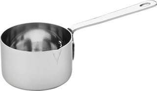 Mini Stainless Steel Pan with Pouring Lip, Serving Presentation Saucepans 80ml (2.75oz) - Set of 6