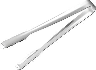7" (18cm) Stainless Steel Ice Tongs, Small Sugar Cube Serving Tong for Kitchen, Bar, Café - Set of 6