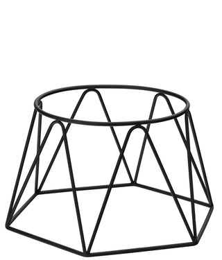 Stainless Steel Geometric Plate Riser - Set of 6, Dining Table Presentation Display Stand - Gold, Chrome, Copper or Black