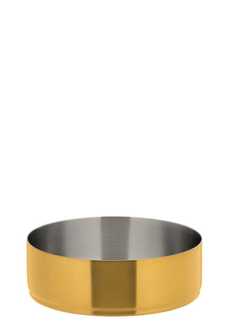 Round Serving Bowl, Unity Collection, Brushed Stainless Steel Design, 14cm, Stackable, Table Presentation - Box of 6