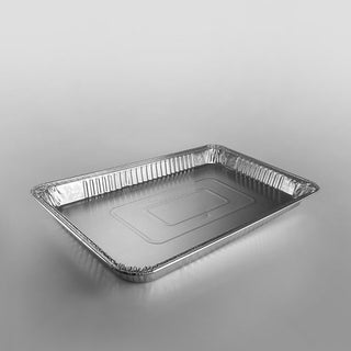 Pack Of 50 Foil Container Full Gastro Shallow (525x325x36mm/21x13x1.4")
