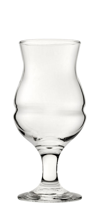 Sommelier Ale Glass 40cl Soda Lime Beer Glass, Tulip Shape for Aroma Release, Pack of 6, Professional Use