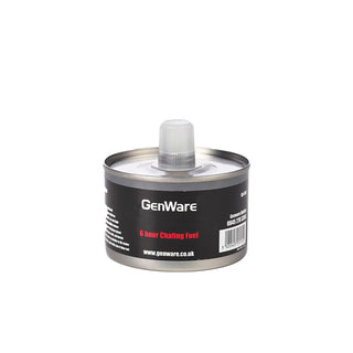 Diethylene Glycol Chafing Fuel Can 84×60mm with Adjustable Wick – 6-Hour Odourless, Non-Toxic Catering Heat Source (Pack of 24)