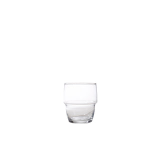 Clear Glass Stackable Rocks Tumbler for Hospitality – 28.5cl / 10oz, 89×74mm (Pack of 6)