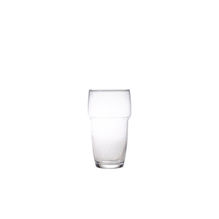 Clear Glass Stackable Hiball Tumbler Premium Drinkware – 34cl / 12oz, 130×70mm (Pack of 6)