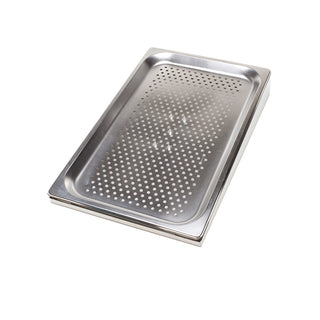 Stainless Steel GN 1/1 5-Spike Meat Dish 25mm Carving Dish for Catering Service 1 Piece