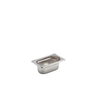 Stainless Steel Gastronorm Pan Commercial Kitchen Food Storage Pans - 2/1,2/3,2/4,1/9 1Pcs