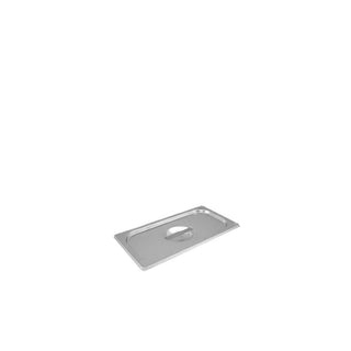 Stainless Steel Gastronorm Lid GN 1/9 Durable Pan Cover for Food Storage 1 Piece