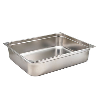 Stainless Steel Gastronorm Pan Commercial Kitchen Food Storage Pans - 2/1,2/3,2/4,1/9 1Pcs