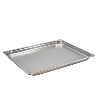 Stainless Steel Gastronorm Pan Commercial Kitchen Food Storage Pans - 2/1,2/3,2/4,1/9 1Pcs