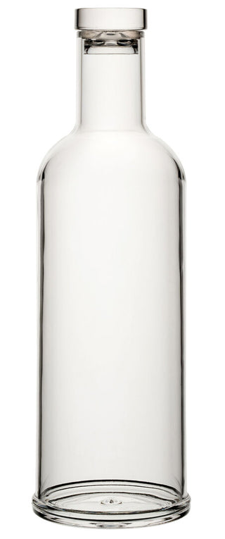 Polycarbonate Vision Bottle 1L, Lucent Plastic Range, Clear Water Bottle, Break Resistant, Pack of 12