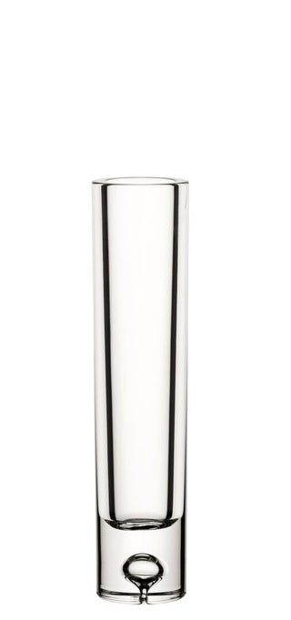 Lucent Bud Vase 6.5oz/ 185ml, Clear Unbreakable Polycarbonate, Small Decorative Flower Display for Tables and Events, Pack of 6