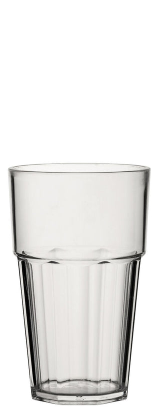 Bogart Clear Polycarbonate Tumbler 250ml/ 300ml/ 400ml, Unbrekable Glasses, Durable Stackable Drinkware, Pack of 24
