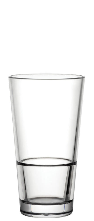 Venture Stacking Tumbler 340ml/ 520ml, Clear Polycarbonate Larger Capacity Beverage Vessel for Busy Service, Pack of 12