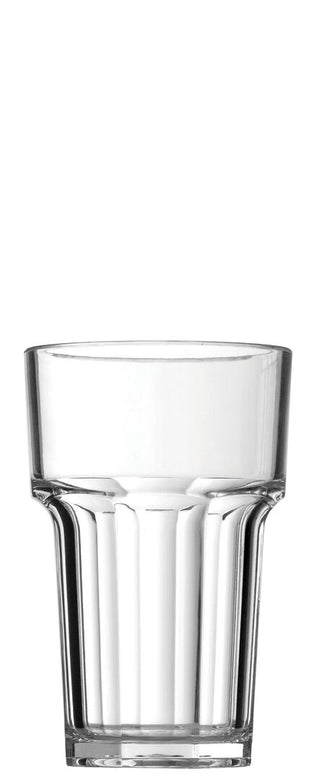 American Hiball Tumbler 10oz/ 12oz, Clear Polycarbonate Tall Mixer Serve for Spirits and Soft Drinks, Pack of 36