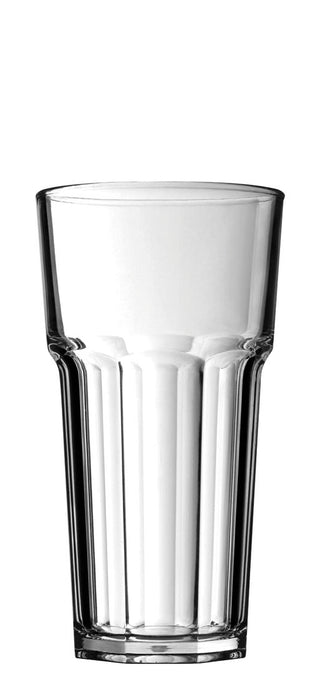 American Hiball 16oz (46cl) Clear Polycarbonate Tumbler - Ideal for Bars & Restaurants - Glasswasher Safe - Pack of 24