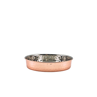 Hammered Copper Plated Presentation Plate – 15cm, 20cm & 25cm Diameter (Pack of 12)