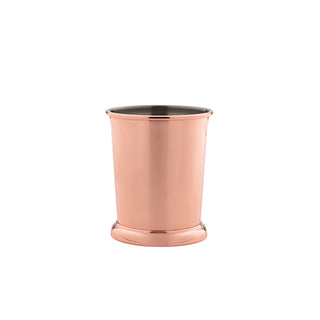Julep Cup 38.5cl / 13.5oz – Copper Plated Stainless Steel - Ideal for Cocktails, Mixed Drinks and Beverage Service