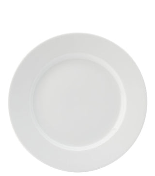 White Porcelain Winged Plate Round - Titan Core Collection, 26cm, 28cm & 31cm, Set of 6, For Dining, Serving & Food Presentation