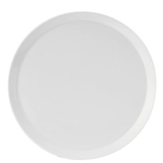 Large Round Porcelain White Pizza Plates - Titan Core Collection, 28cm & 32cm, Set of 6, For Pizza Serving & Table Service