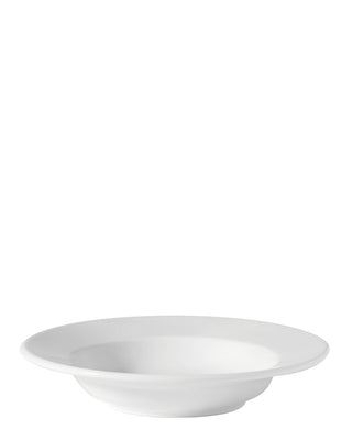 Titan Soup Plate, Porcelain, White, 23cm (9") 28cl (9.75oz), Set of 30, Ideal for Soup, Pasta & Bowl Service