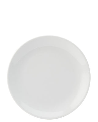 White Porcelain Coupe Plate, Titan Core Collection, 22cm & 24cm, Set of 24, For Dining, Serving & Food Presentation Plates