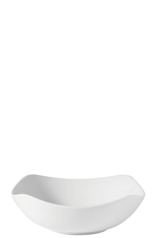 Titan Soft Square Bowl, Porcelain, White, 16cm (6.25"), 350ml (12.25oz), Pack of 36