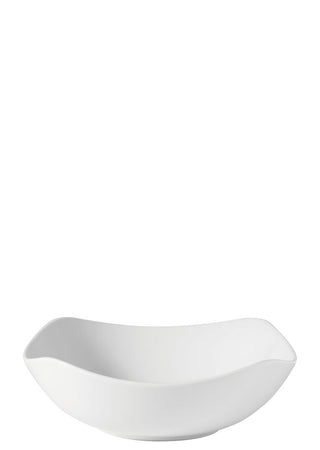 Titan Soft Square Bowl, Porcelain, White, 18cm (7"), 500ml (17.5oz), Pack of 24