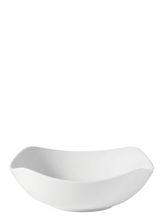 Titan Soft Square Bowl, Porcelain, White, 21cm (8.25"), 820ml (28.75oz), Pack of 6