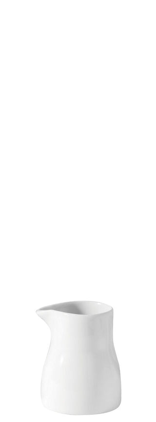 Titan Porcelain Cream Tot, White, 50ml (1.75oz), Pack of 6, Ideal for Milk, Cream & Sauce Serving