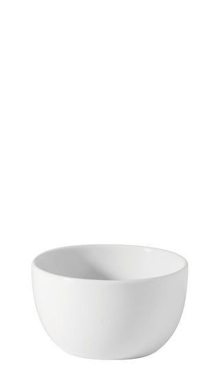 Titan Porcelain Sugar Bowl, White, 250ml (9oz), Set of 6, Ideal for Tea, Coffee & Table Service